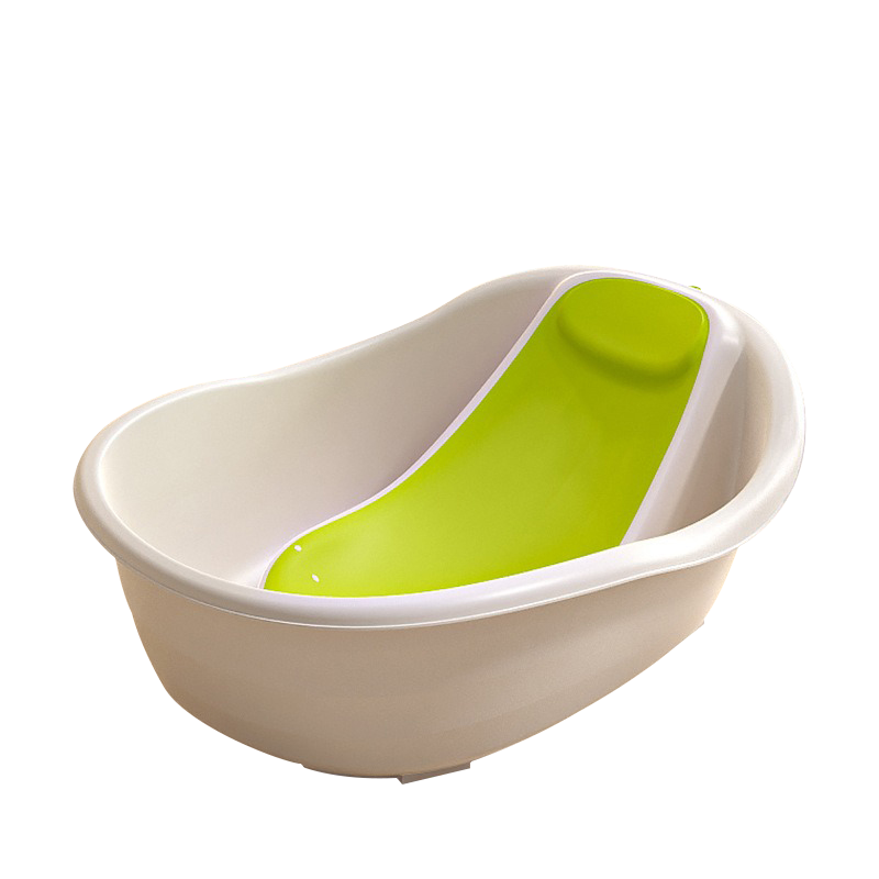 Multifunction Design Kids Newborn Large Anti-slip Safe Baby Bathtub with Smart Thermometer