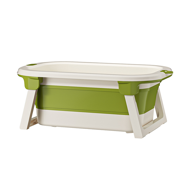 Baby bathtub folding