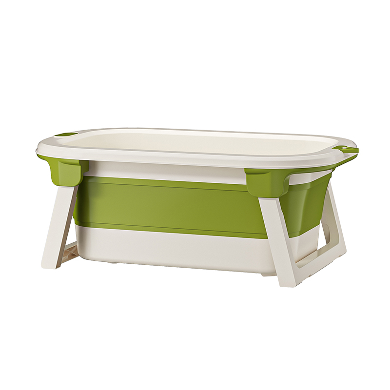 Baby bathtub folding