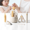 Plastic Baby Nail Clippers Manicure & Pedicure Set Grooming Gift Set for Newborns