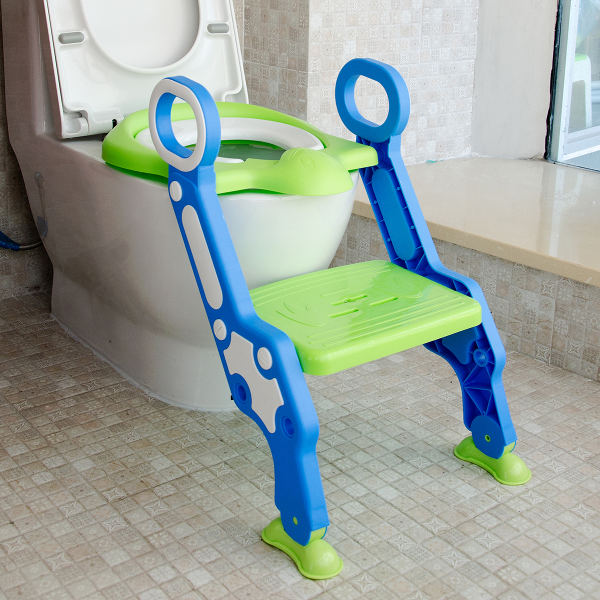 Baby Potty Training Seat With Ladder 