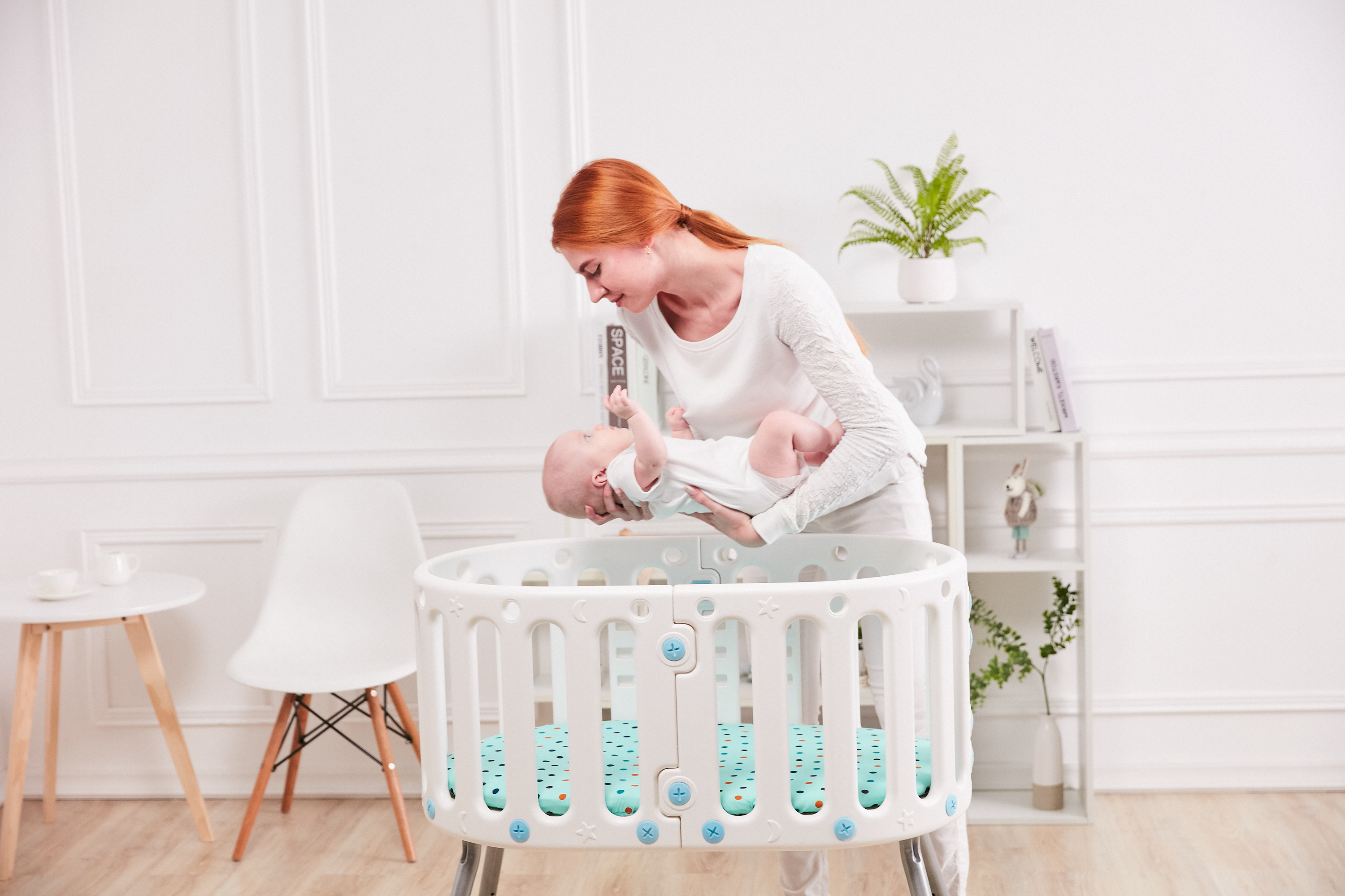 Multifunctional Crib for Baby