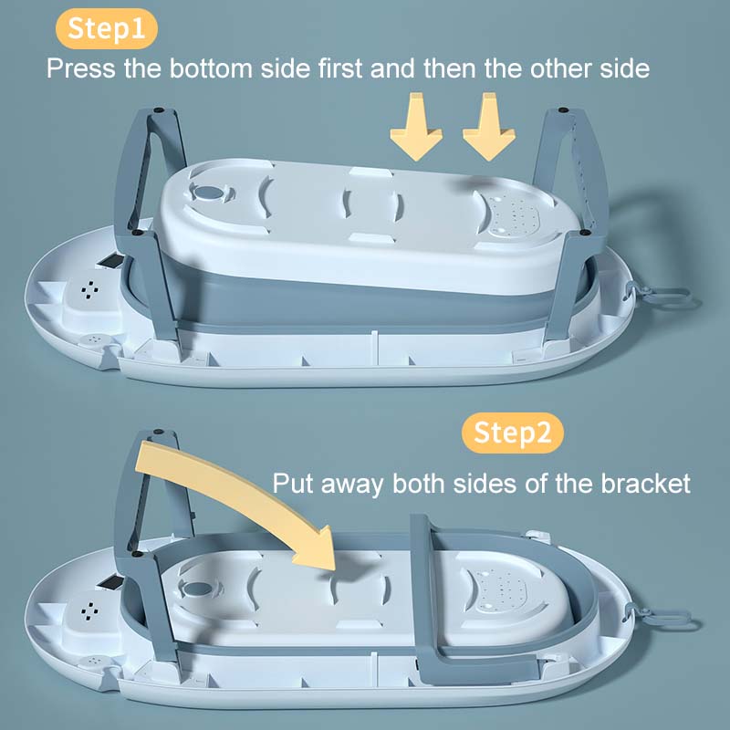 Fold Bathtub With Shampoo Cup