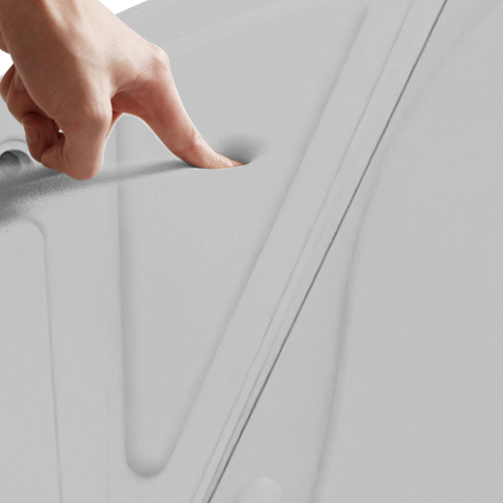 Folding Plastic Baby Bathtub with Non-slip Base for Travel Use Toddler Independent Bathing Support