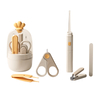 Plastic Baby Nail Clippers Manicure & Pedicure Set Grooming Gift Set for Newborns